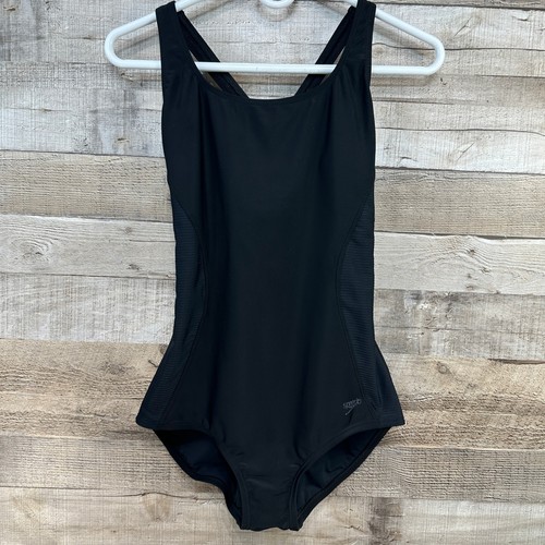 Speedo womens black one piece - womens,